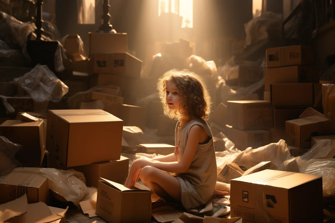 Photo by Gregory crewdson. Momentary Joy A child rips