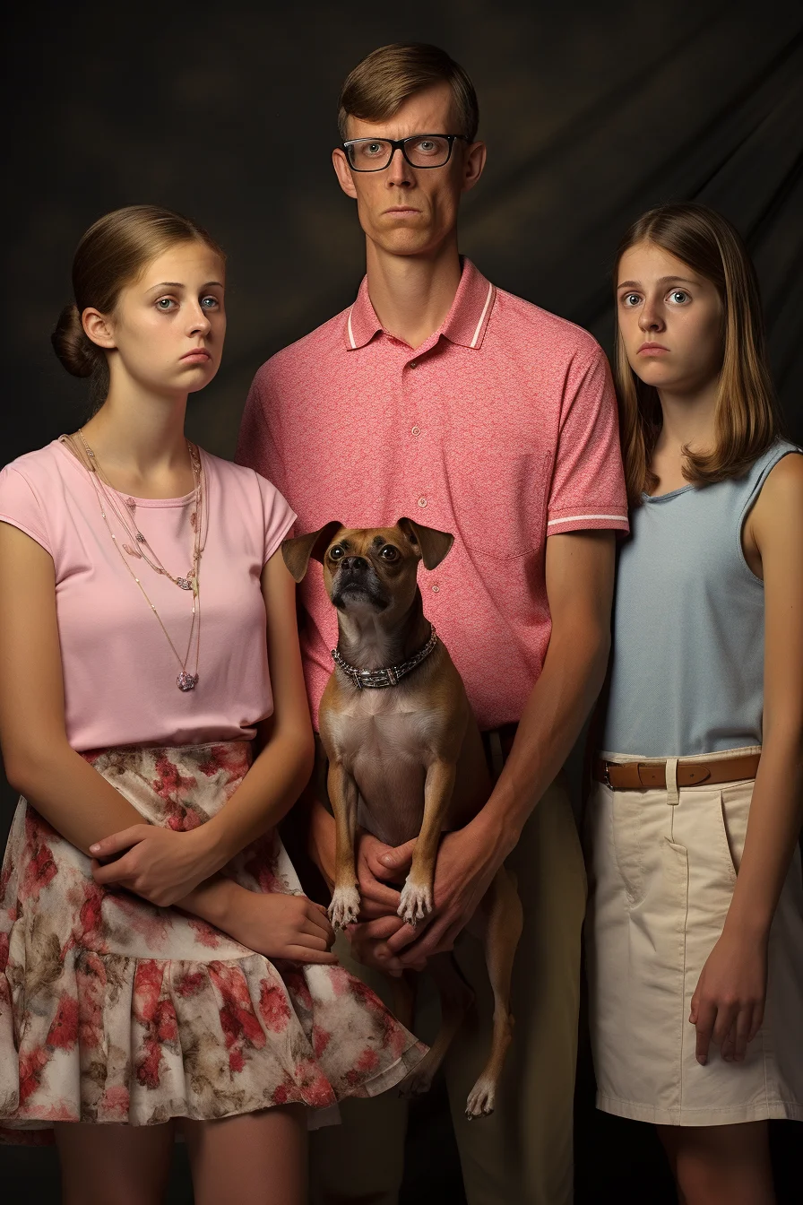 Awkward family photo