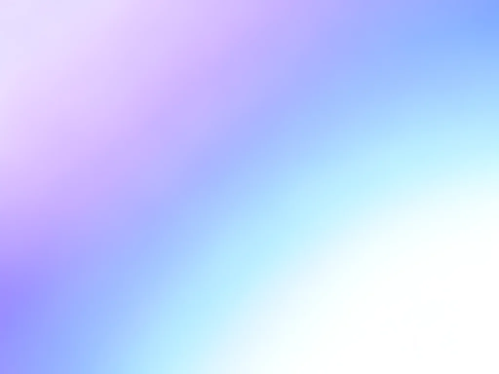 A serene gradient: lavender flowing to soft blue to cloud white, dreamy and peac
