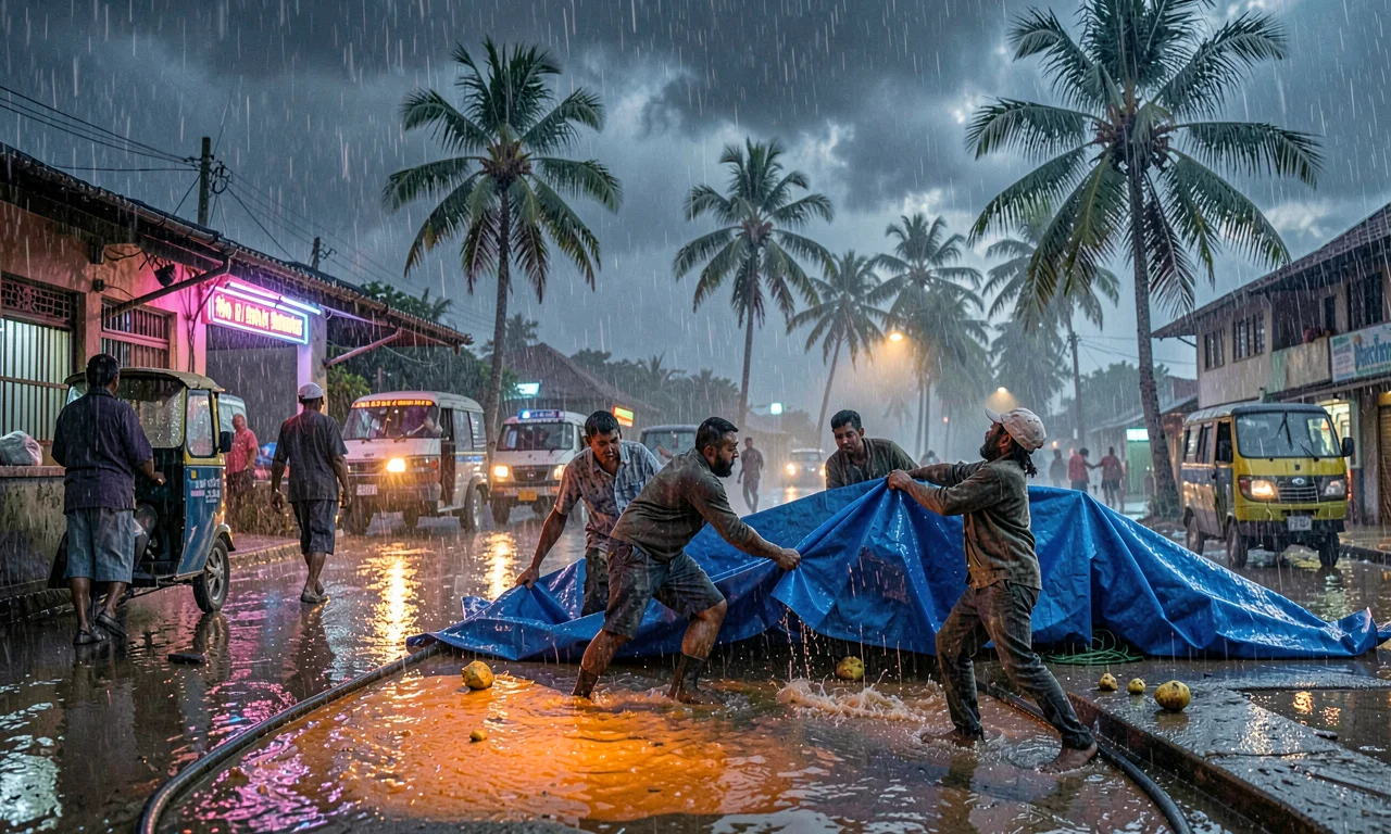 Drying Between Downpours