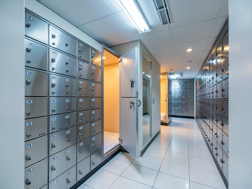 Shoe Locker Entry Wall 6x10 Grid