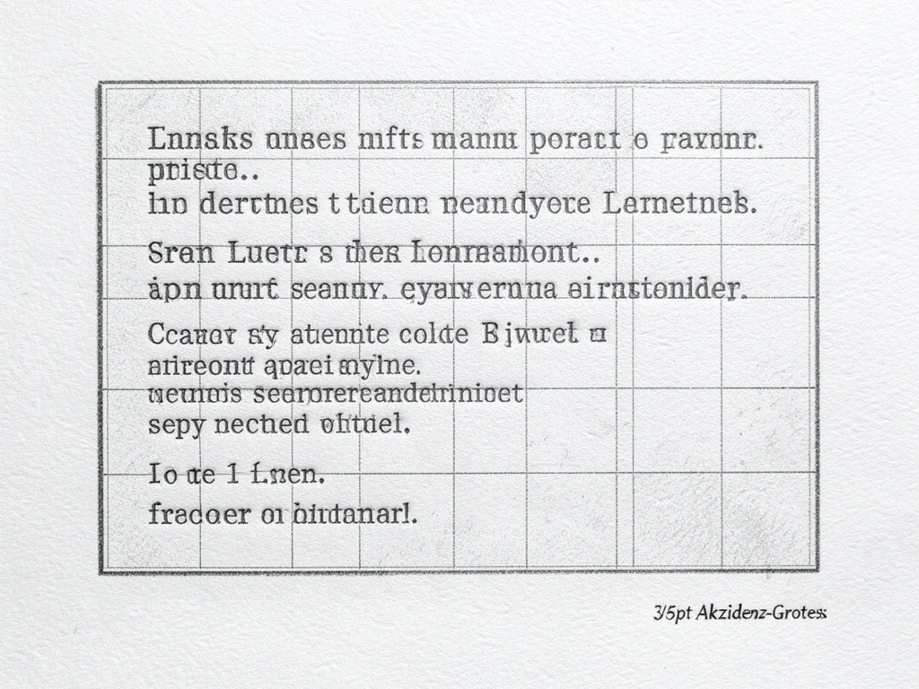 A numbered limited edition print — large fraction 7/50 in 36pt Akzidenz-Grotesk 