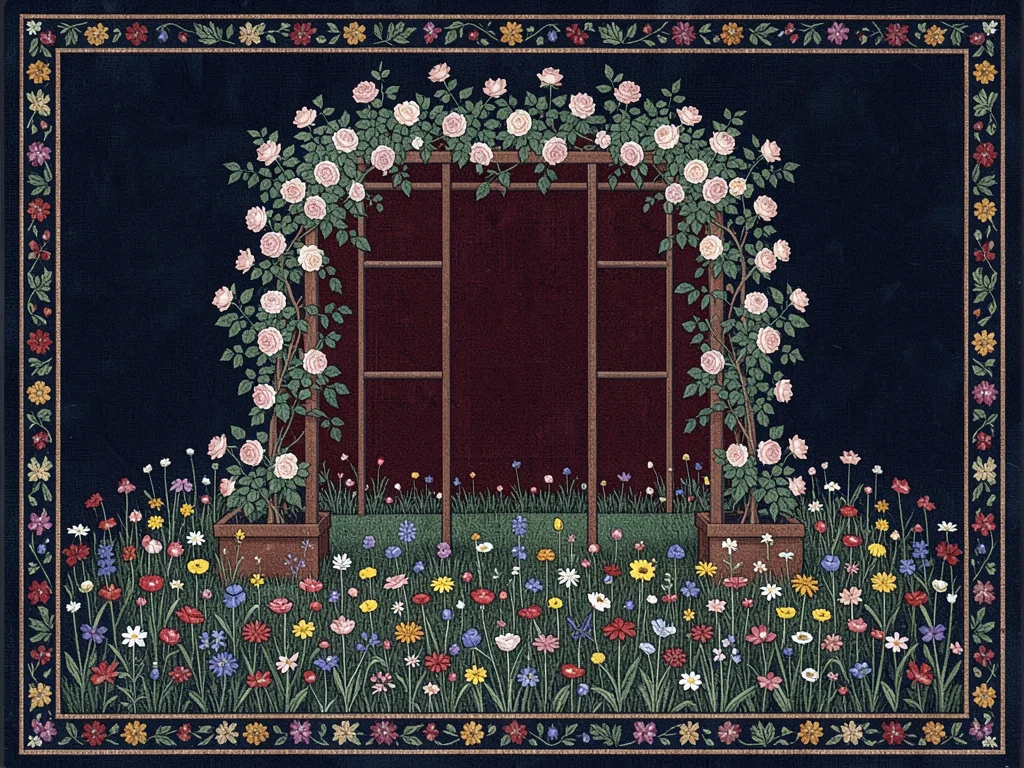 Enclosed Rose Garden Hortus Conclusus