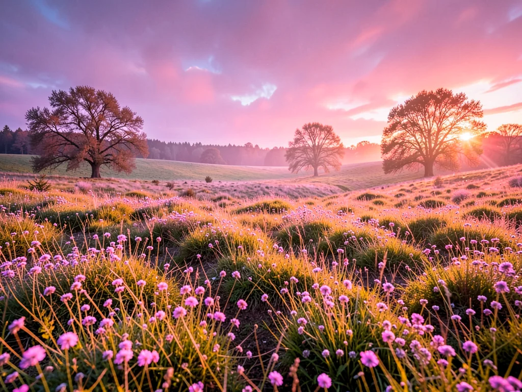 Meadow infrared dreamscape
