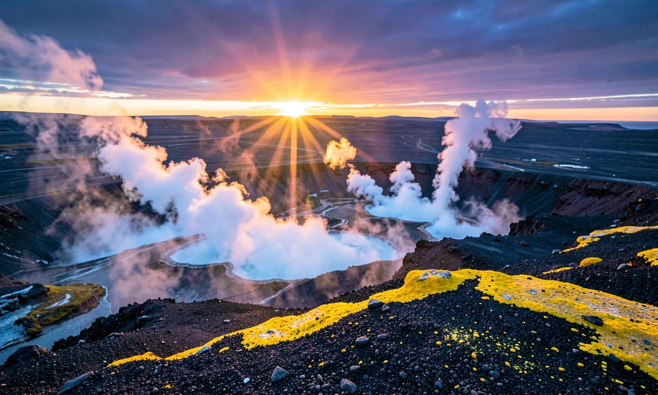 Geothermal Rave at Dawn