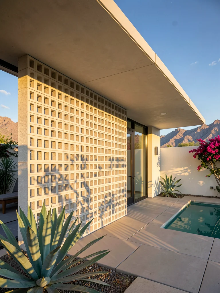 Breeze-Block Shadow Lattice