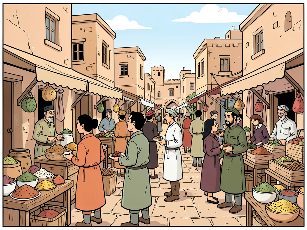 Middle Eastern marketplace