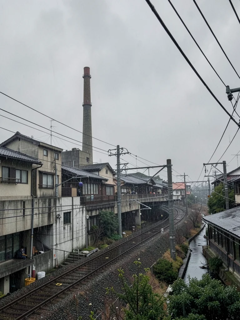 Industrial chimney stack