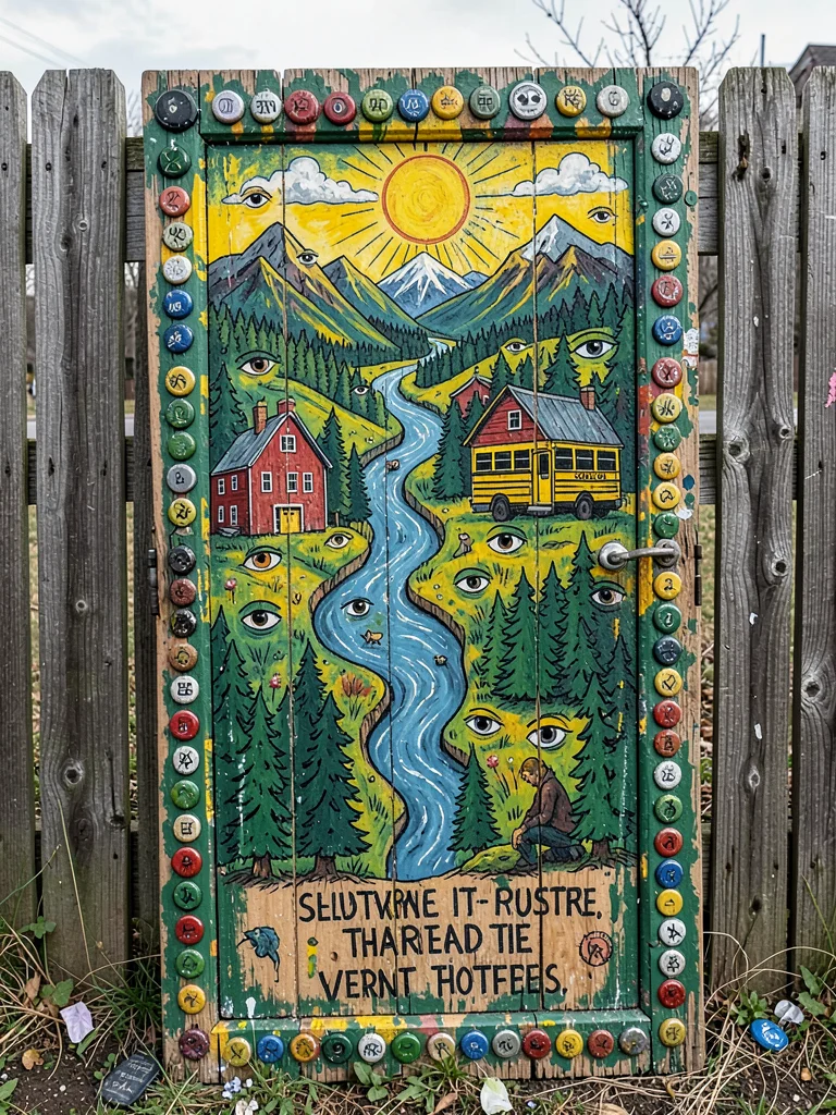 Visionary Landscape Door