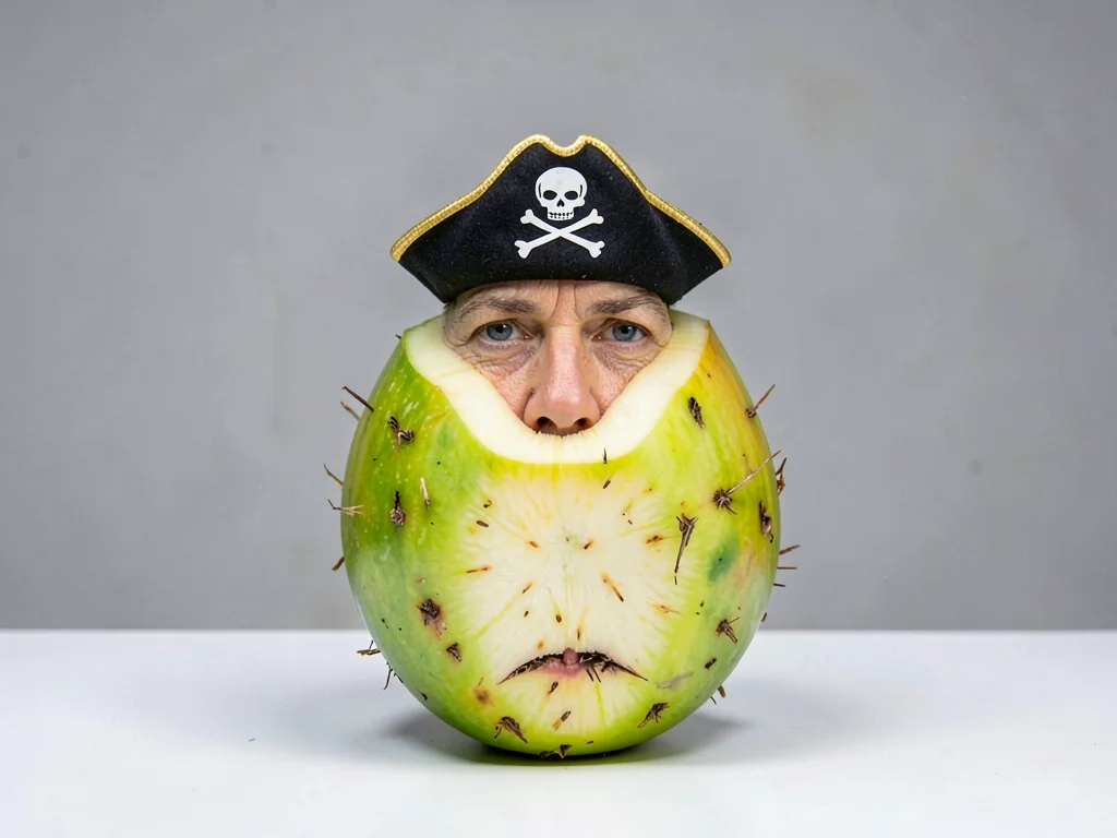 Coconut Pirate Captain
