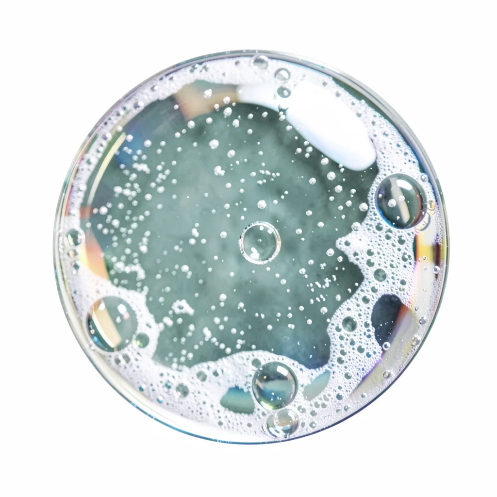 Soap bubble surface