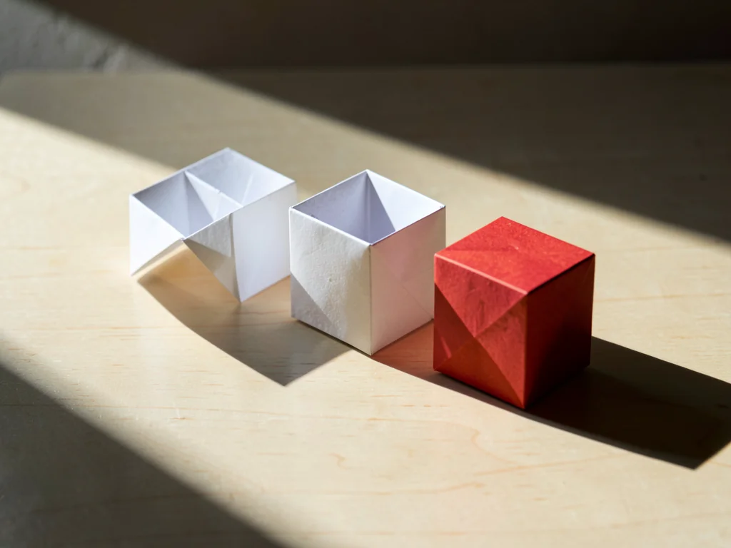 Folded Cube Trio