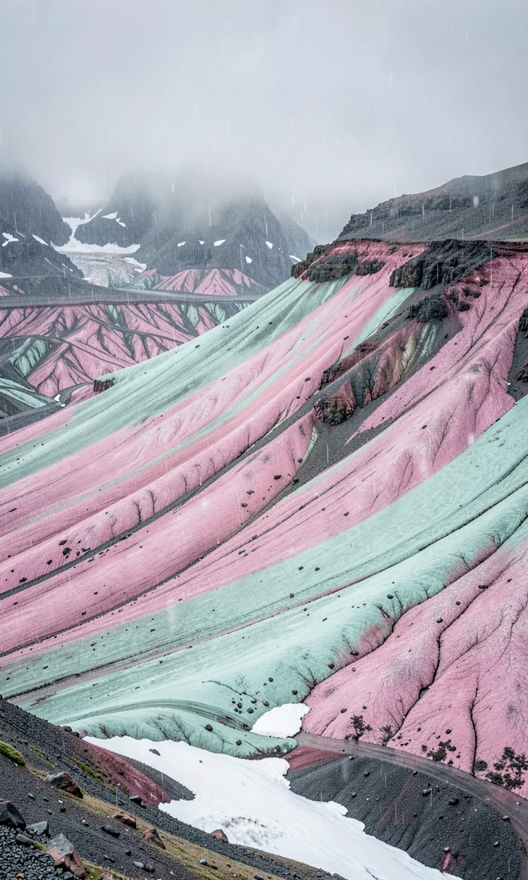 Rhyolite Acid Mountains