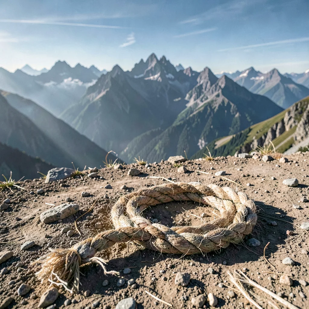 Crystal clear high-altitude light, sharp mountain air quality, Yak hair rope coi