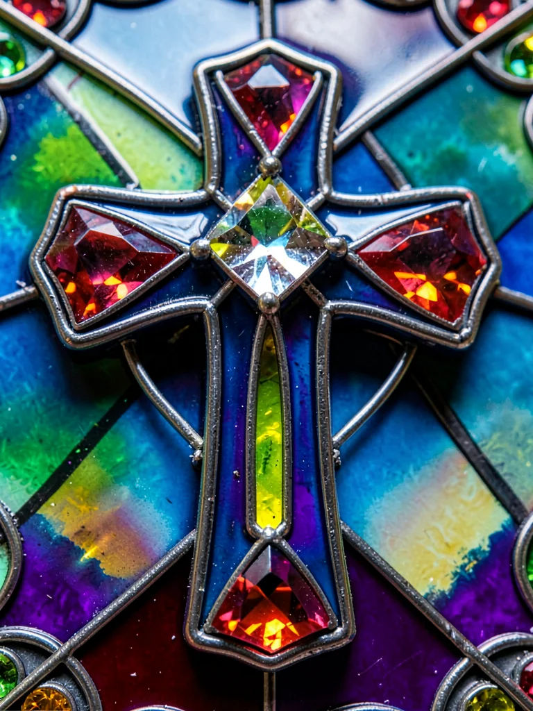 Cloisonne Byzantine cross