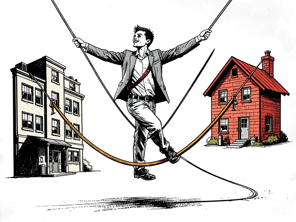 Work-life tightrope walker