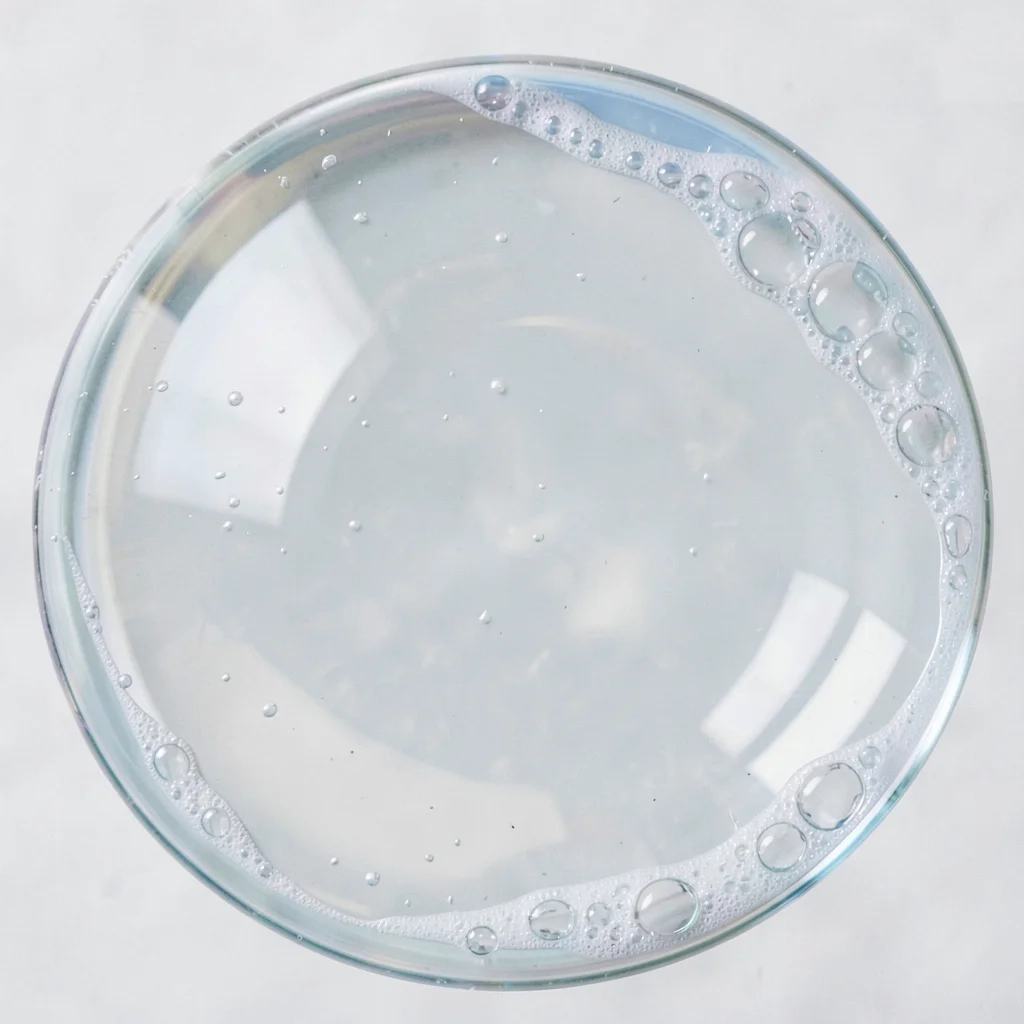 Soap bubble surface