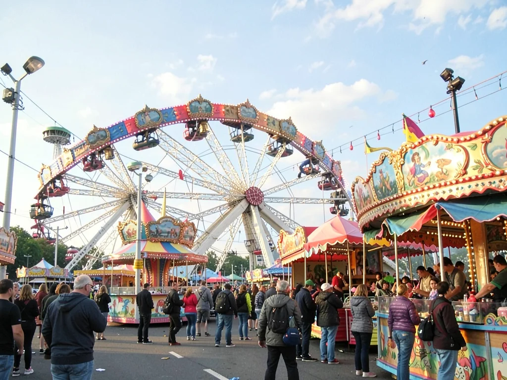 Carnival rides traces