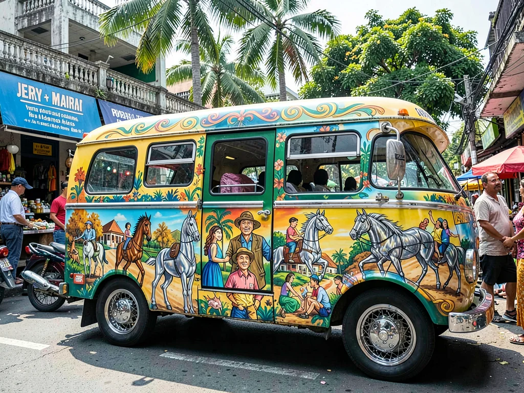 Jeepney chrome decoration