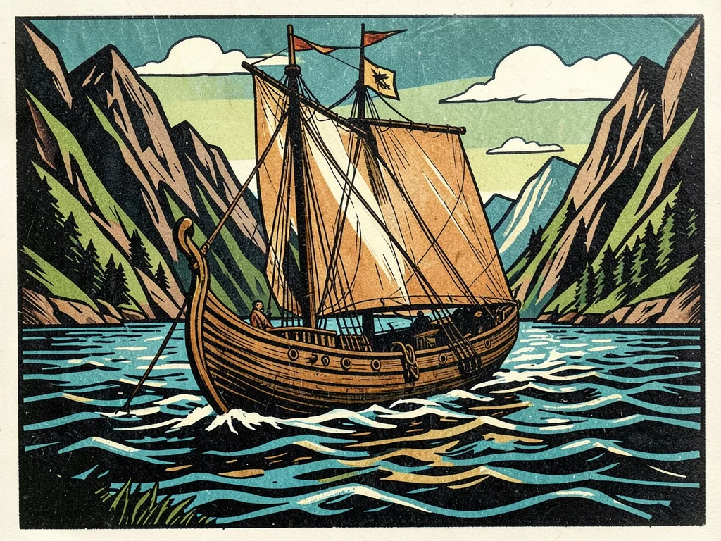 Viking longship