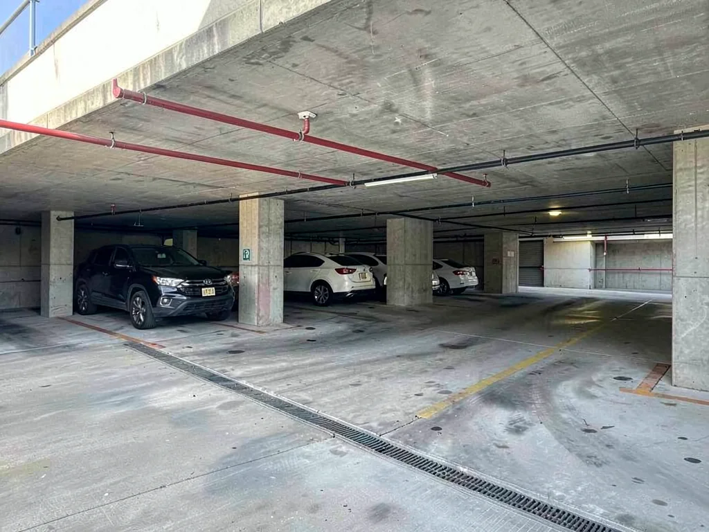 Parking garage geometry