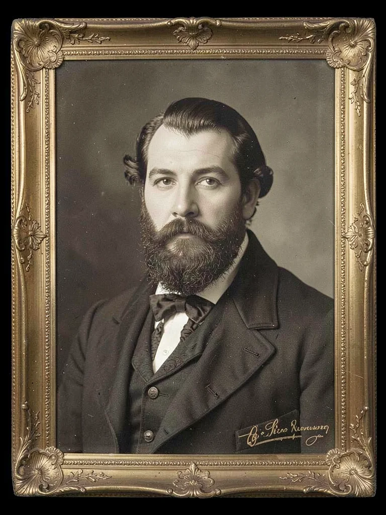 Portrait formal antique
