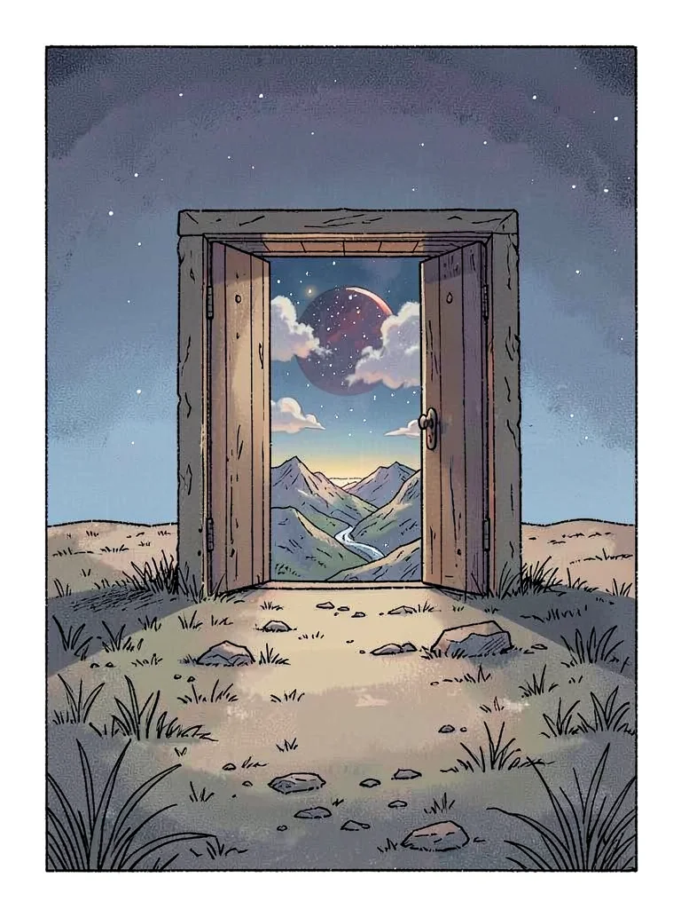 Door to another world