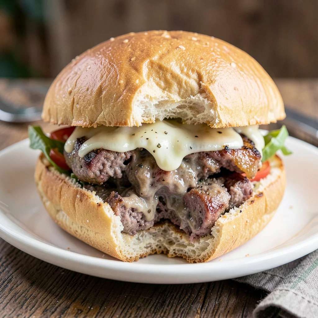 Stock food photography corrupted mid-bite, advertising perfection destroyed, app