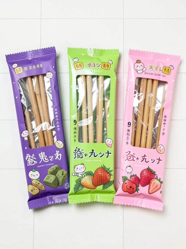 Pocky Giant Flavour Fan Open Box