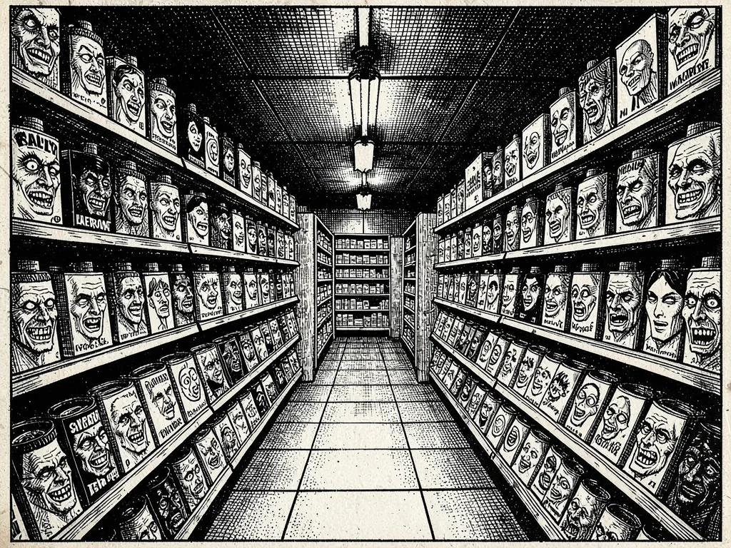 Disturbing grocery store