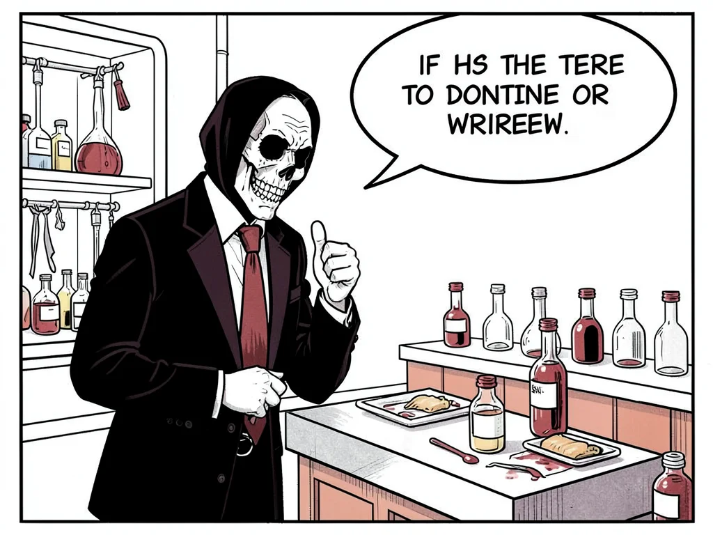 Vampire at blood bank