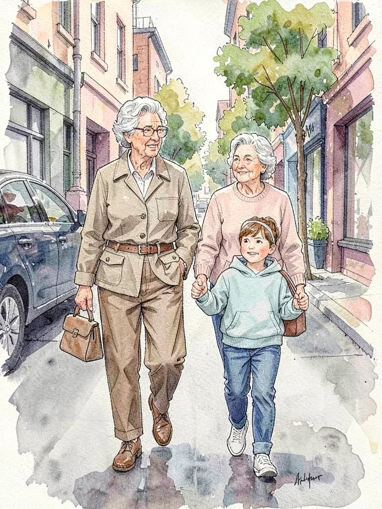 Grandparent child matching