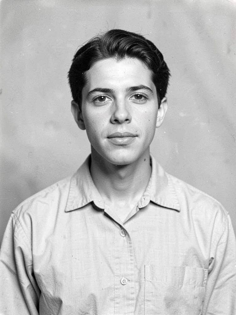 Asylum patient portrait