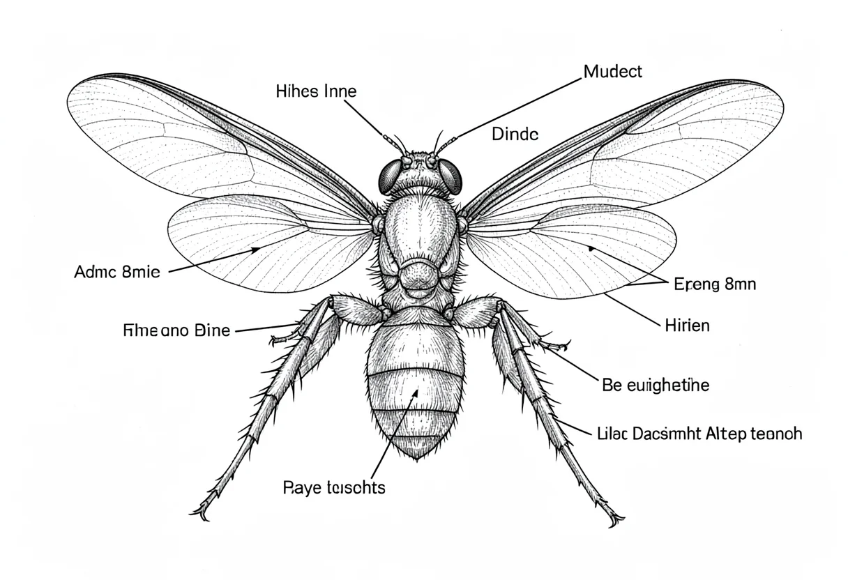 Insect anatomy technical