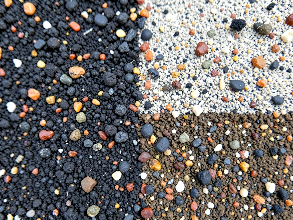 Sorting gradient from coarse to fine