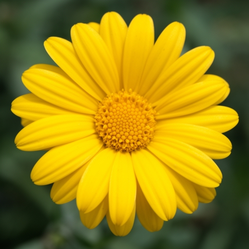 yellow daisy macro