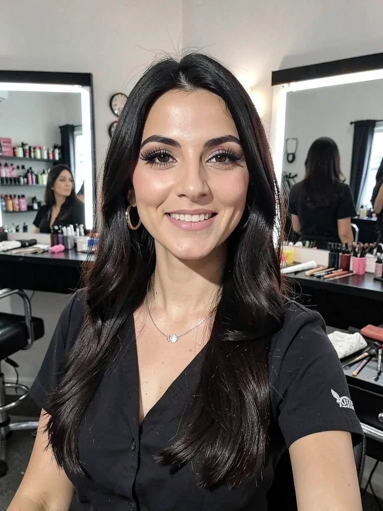 Hair and makeup studio