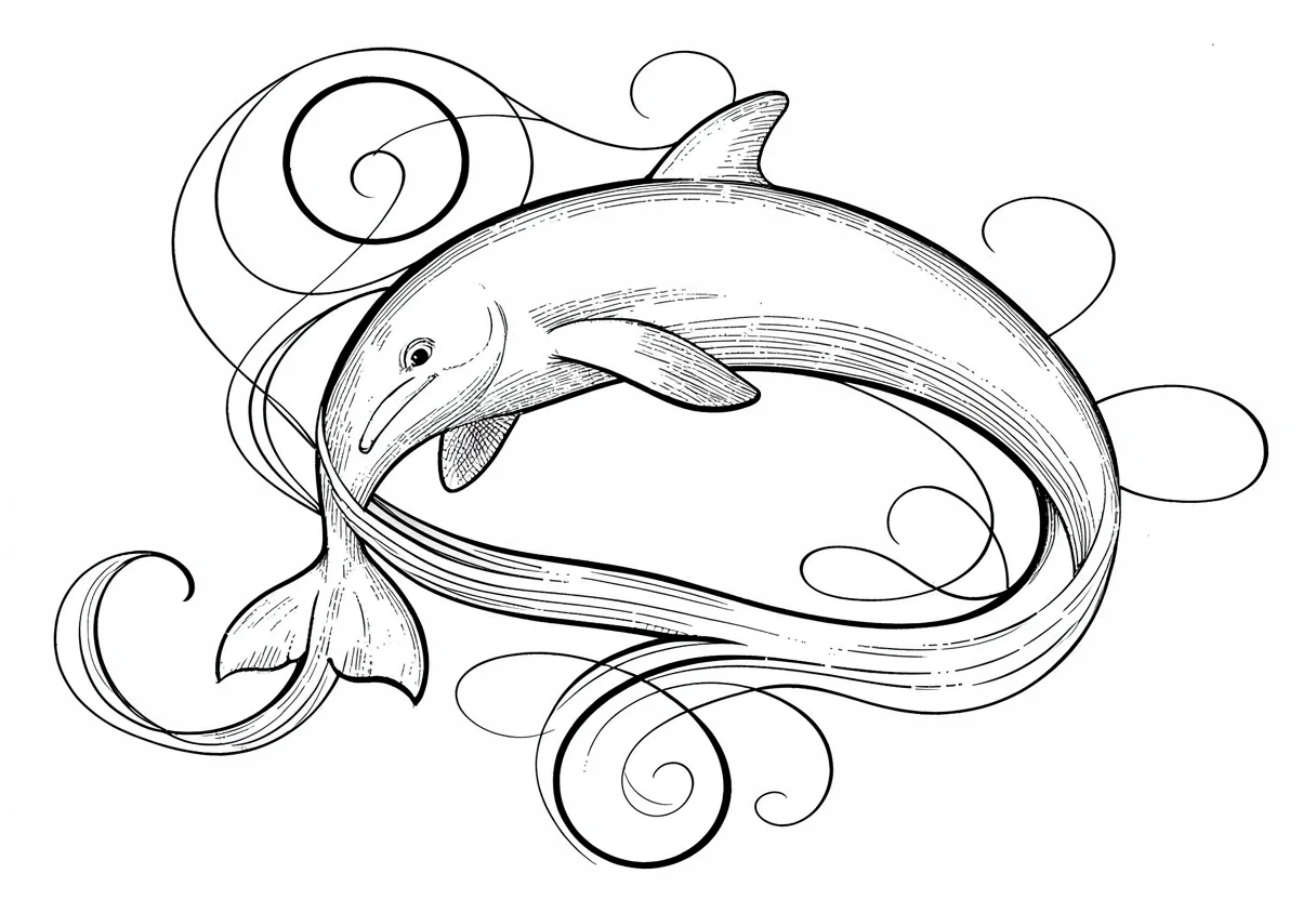 Dolphin water trails flourished