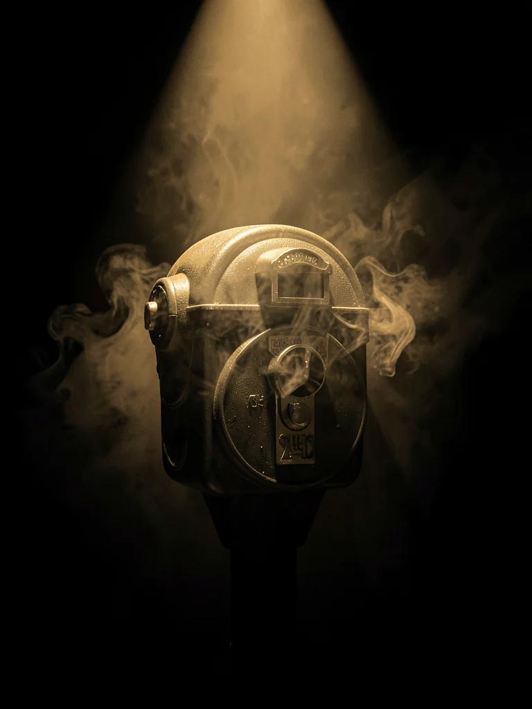 Parking Meter in the Spotlight