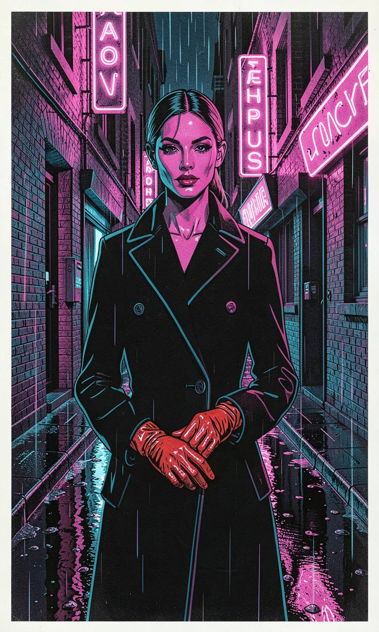 Neon Alley Editorial