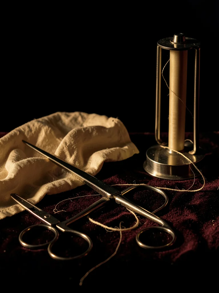 Needle Holder and Gauze — Surgical Linen Study