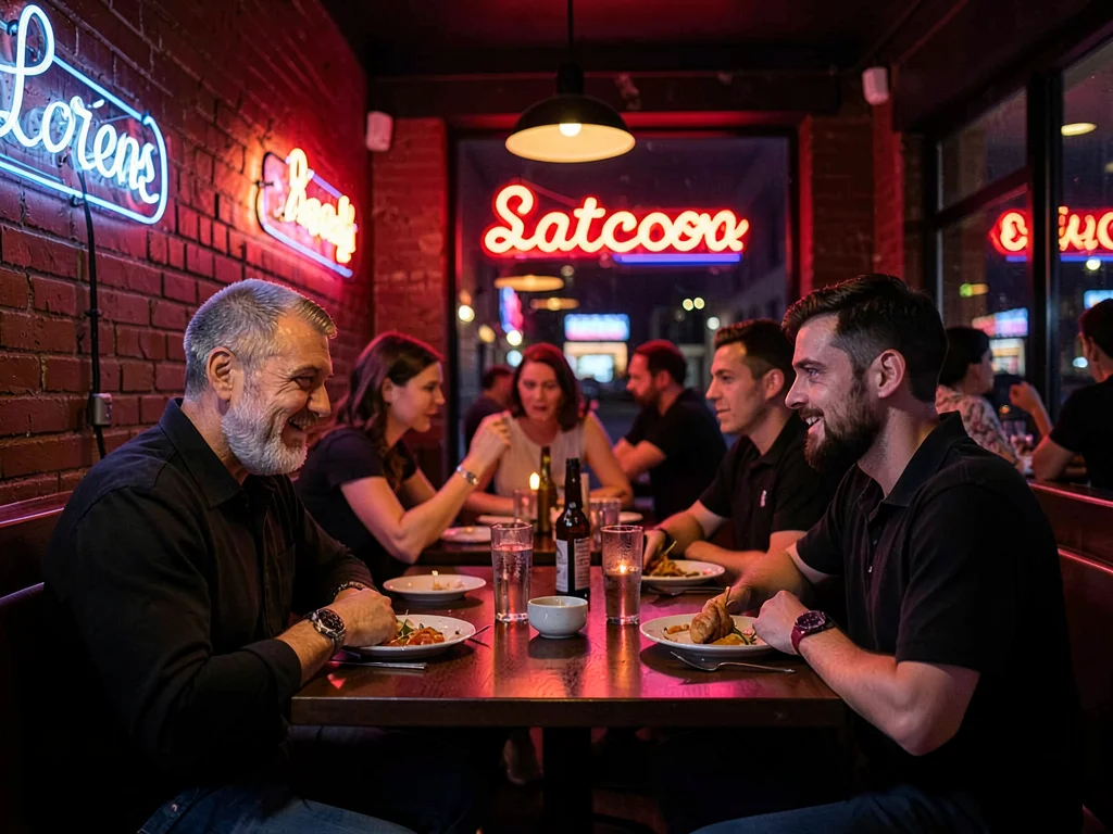 Late night diner neon