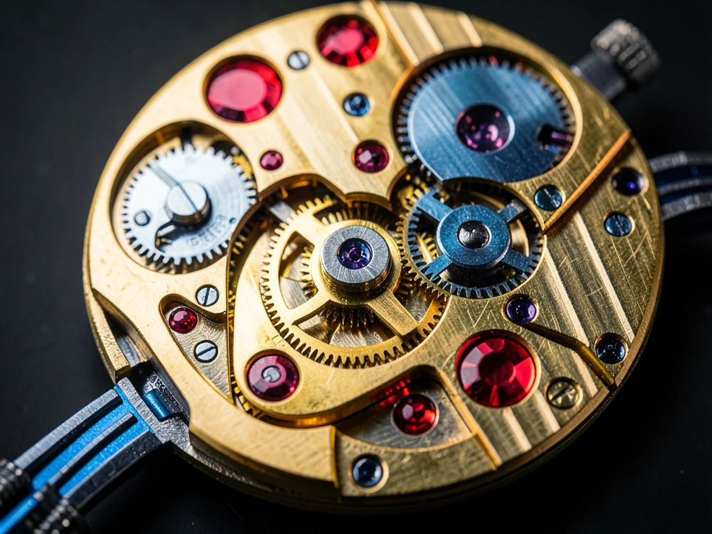 Balance Wheel Mid-Oscillation