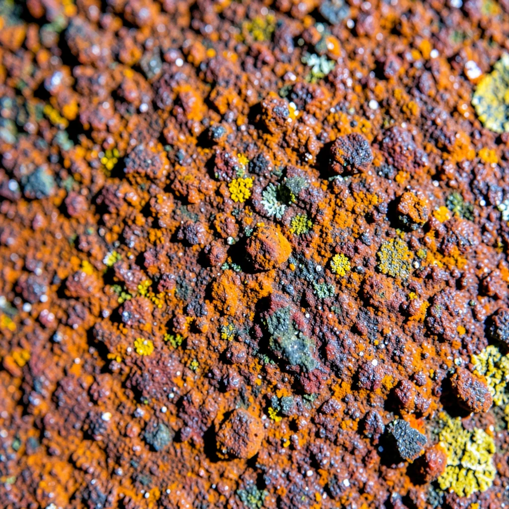 Rust texture detail