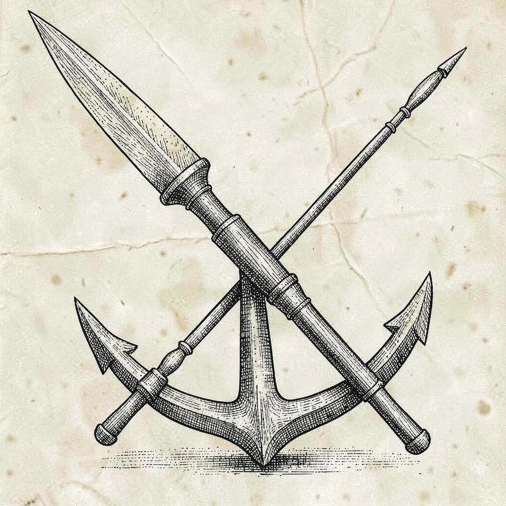 Scrimshaw whaling tools