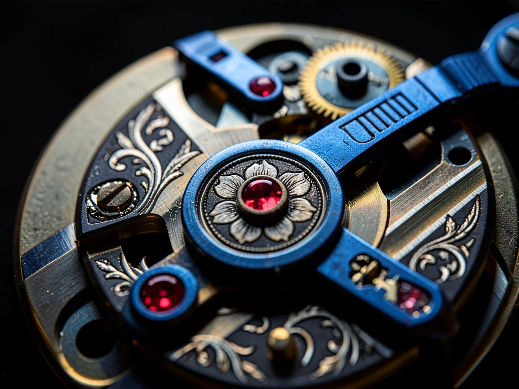 Hand-Engraved Movement Plate