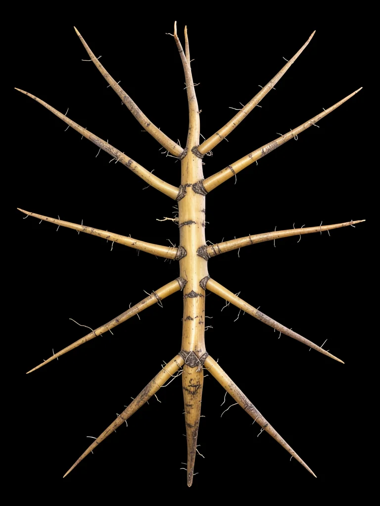 Root system exposed