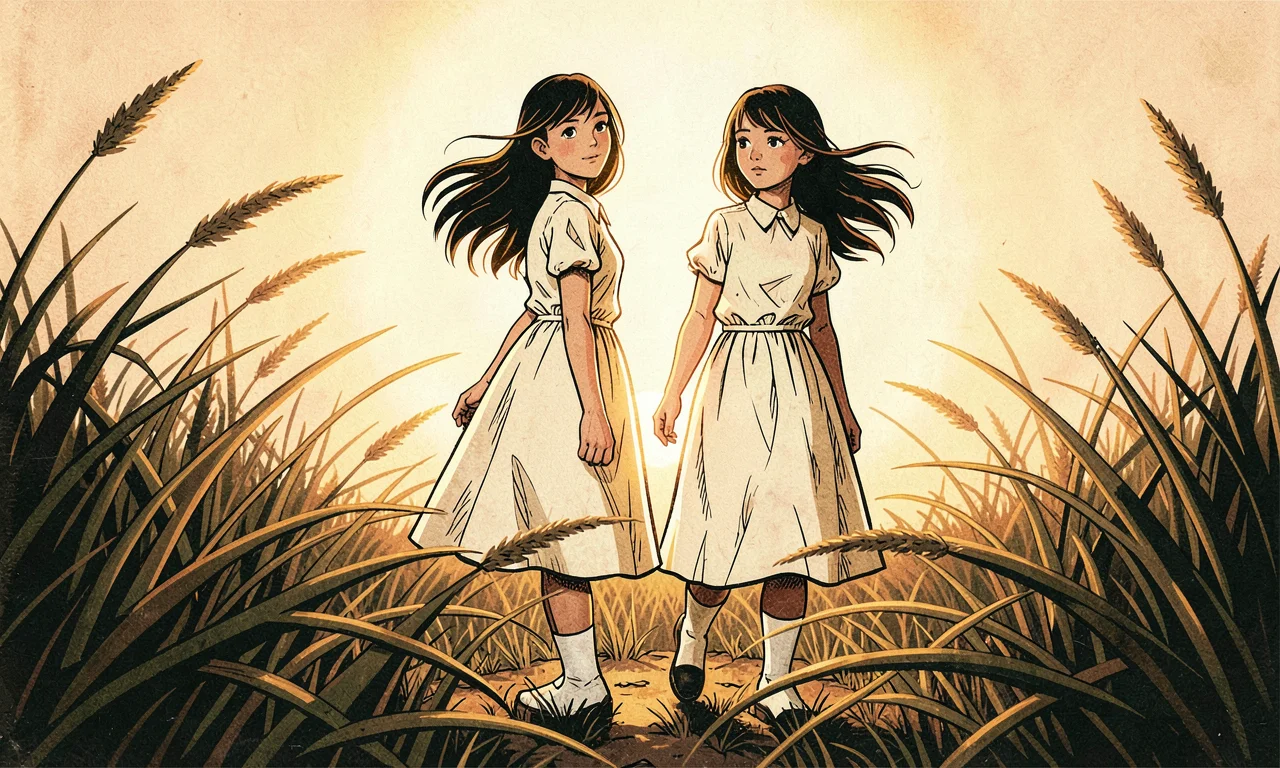 Sisters in the Grass