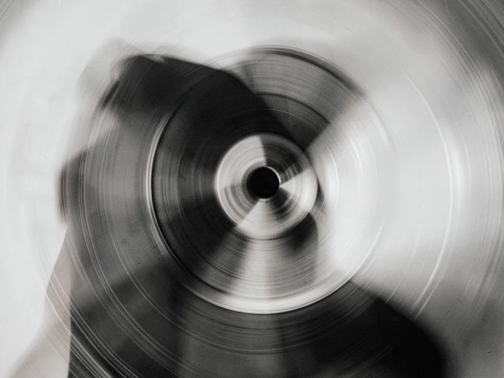 Rotational blur around center point