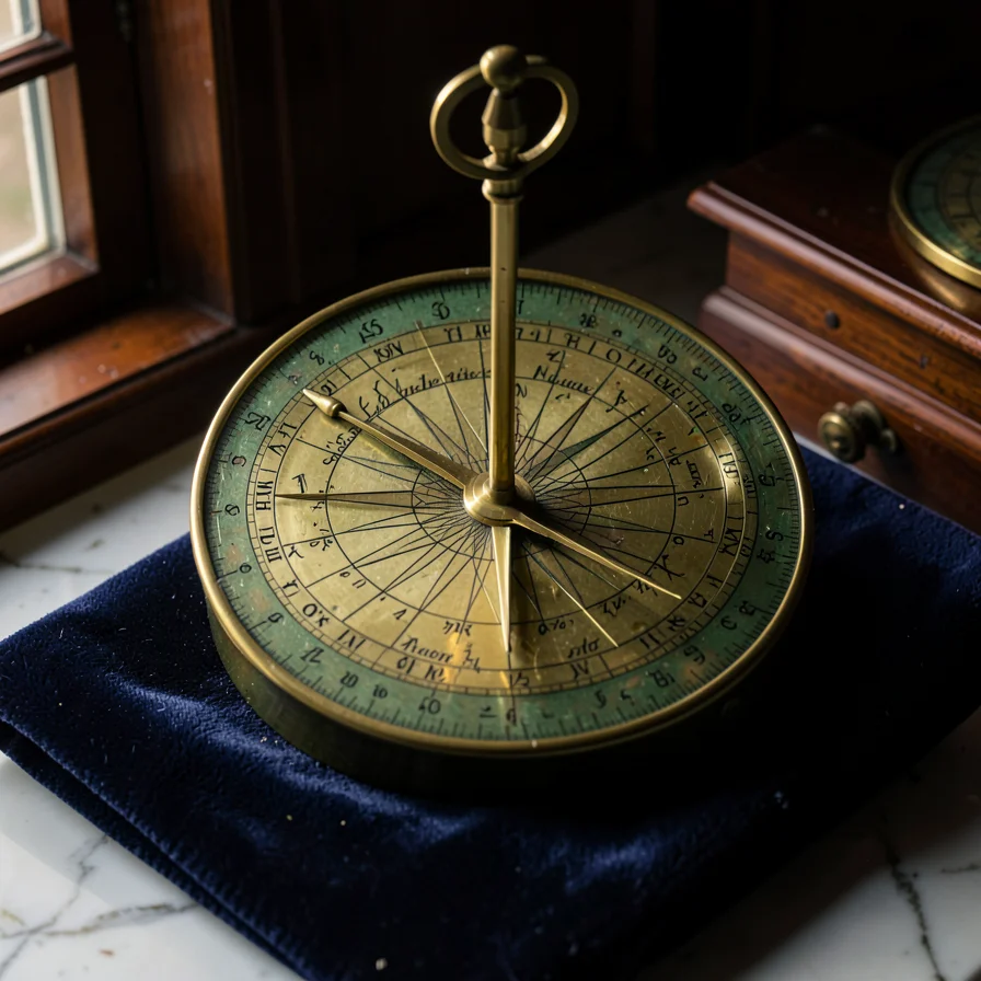 Astrolabe Face Engraved Zodiac Rete